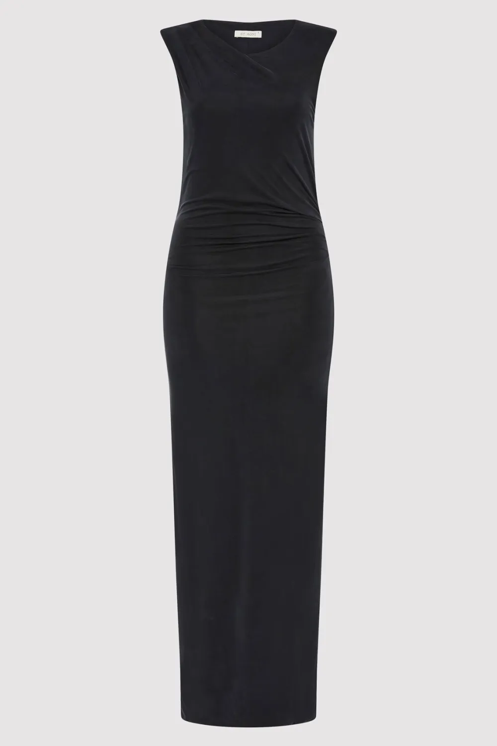 Cupro Jersey Drape Dress -|St. Agni Shop