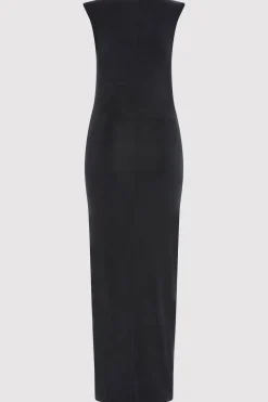Cupro Jersey Drape Dress -|St. Agni Shop
