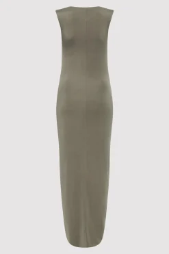 Cupro Jersey Drape Dress -|St. Agni Best