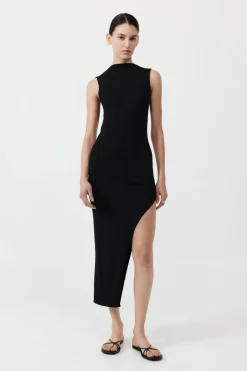 Cut Away Knit Dress -|St. Agni Store