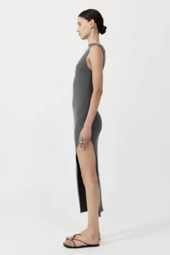 Cut Away Knit Dress -|St. Agni Fashion