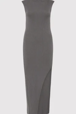 Cut Away Knit Dress -|St. Agni Fashion