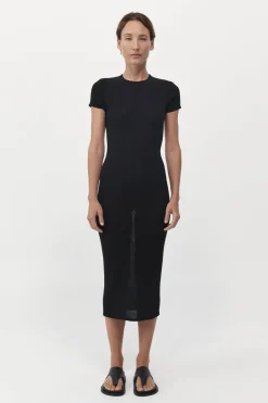 Cut Out Knit Dress -|St. Agni Best