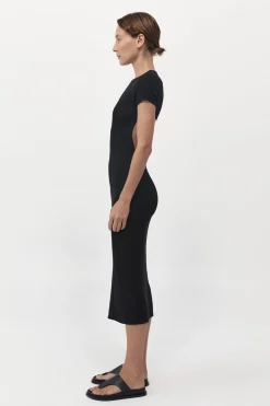 Cut Out Knit Dress -|St. Agni Best