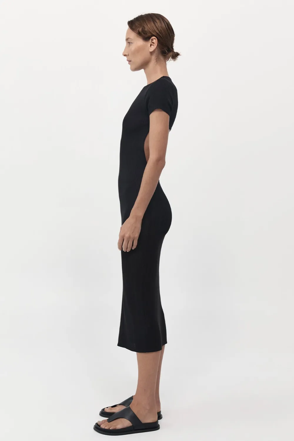 Cut Out Knit Dress -|St. Agni Best