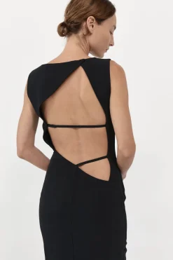 Cut Out Midi Dress -|St. Agni Clearance