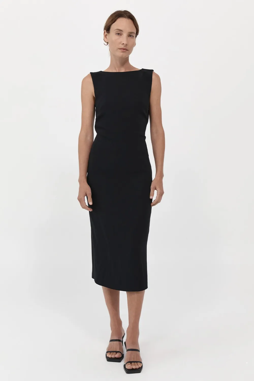 Cut Out Midi Dress -|St. Agni Clearance
