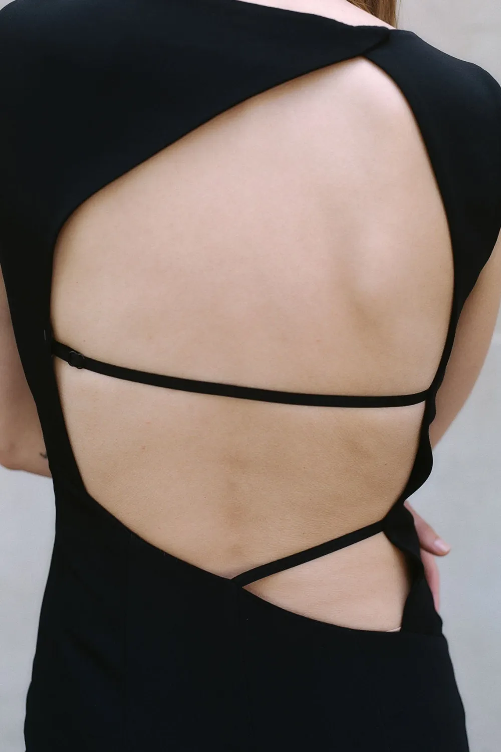Cut Out Midi Dress -|St. Agni Clearance