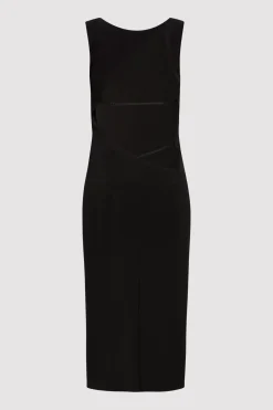 Cut Out Midi Dress -|St. Agni Clearance