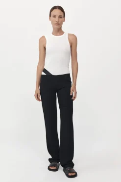 Deconstructed Trousers - Black|St. Agni Sale