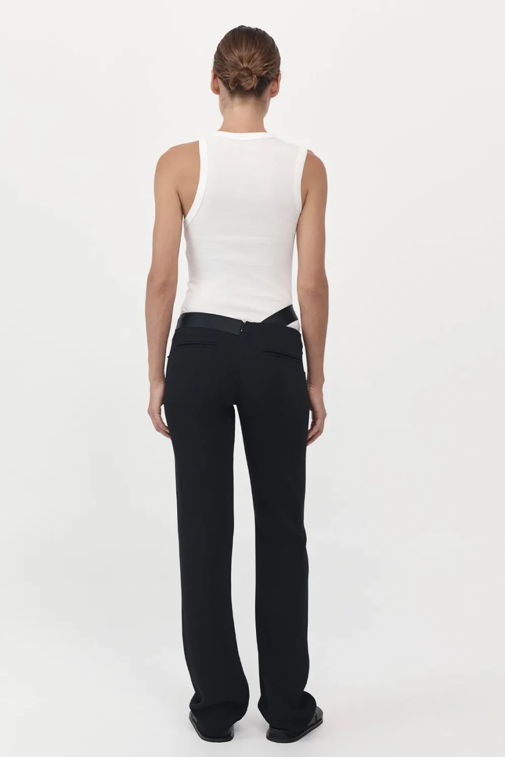 Deconstructed Trousers - Black|St. Agni Sale