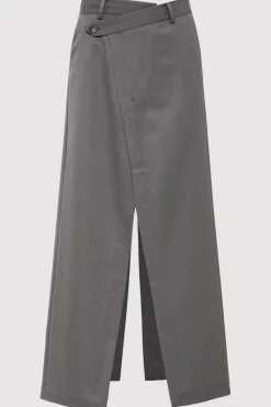 Deconstructed Waist Maxi Skirt -|St. Agni Discount