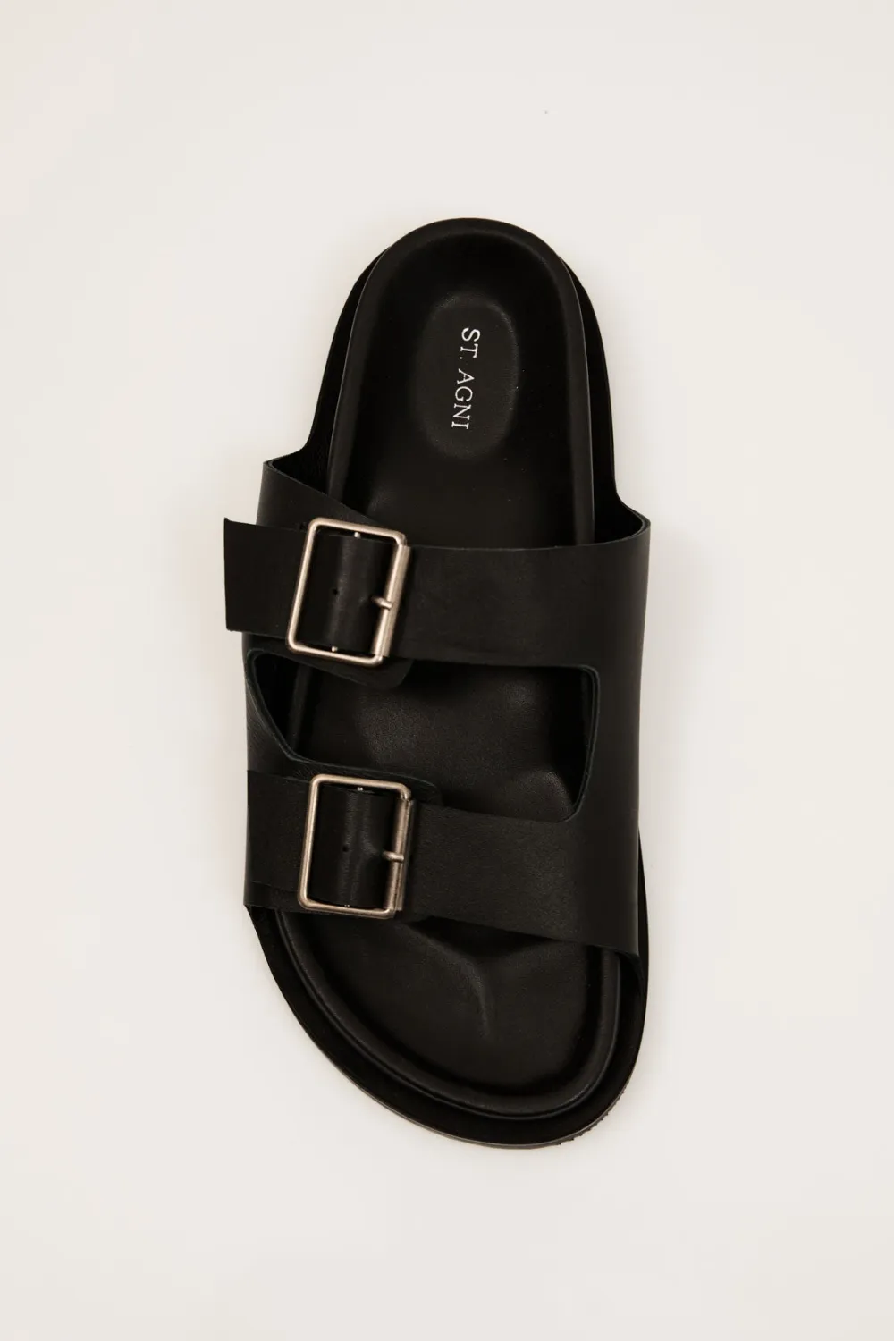 Double Buckle Slides -|St. Agni Best Sale