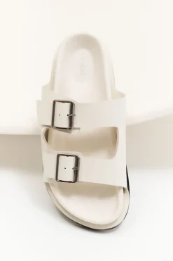 Double Buckle Slides -|St. Agni Clearance