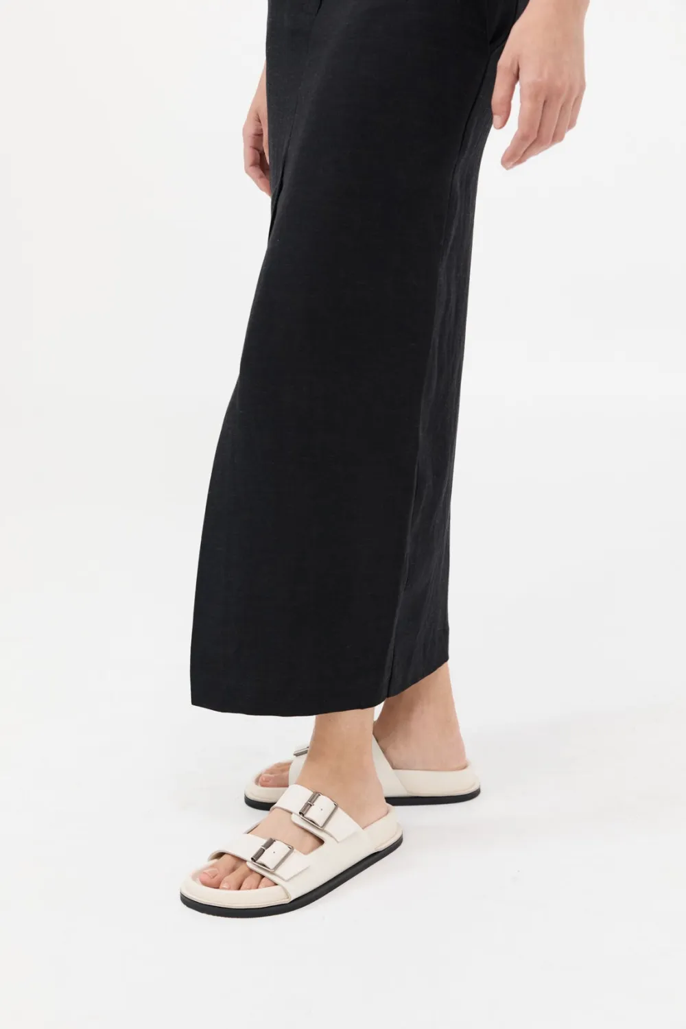 Double Buckle Slides -|St. Agni Clearance