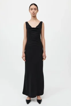 Double Drape Dress -|St. Agni Flash Sale