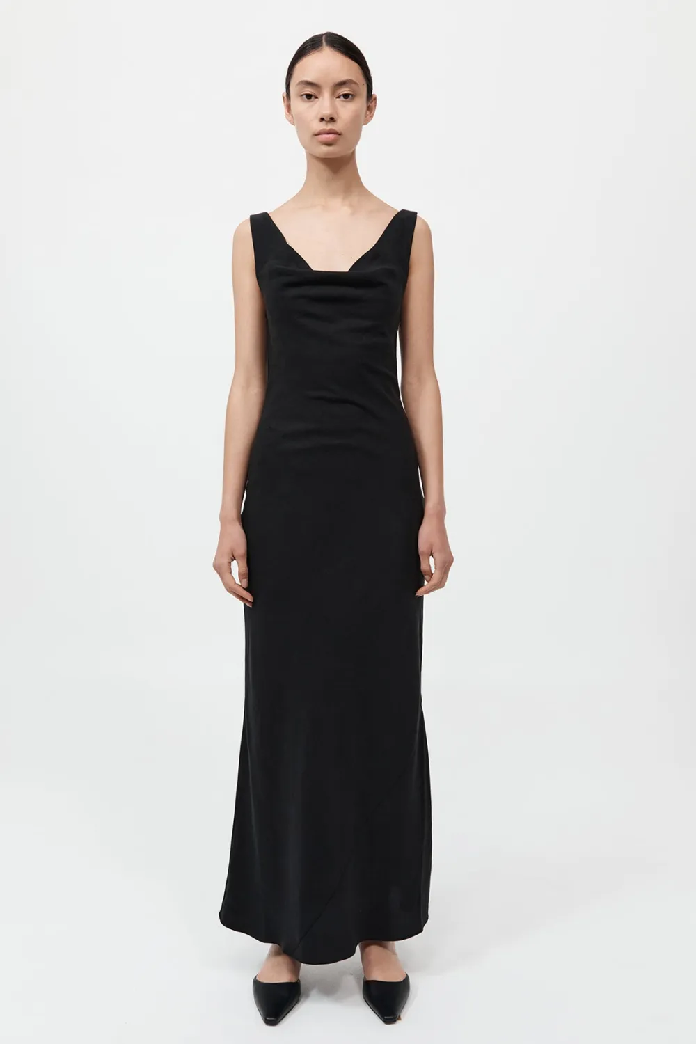 Double Drape Dress -|St. Agni Flash Sale