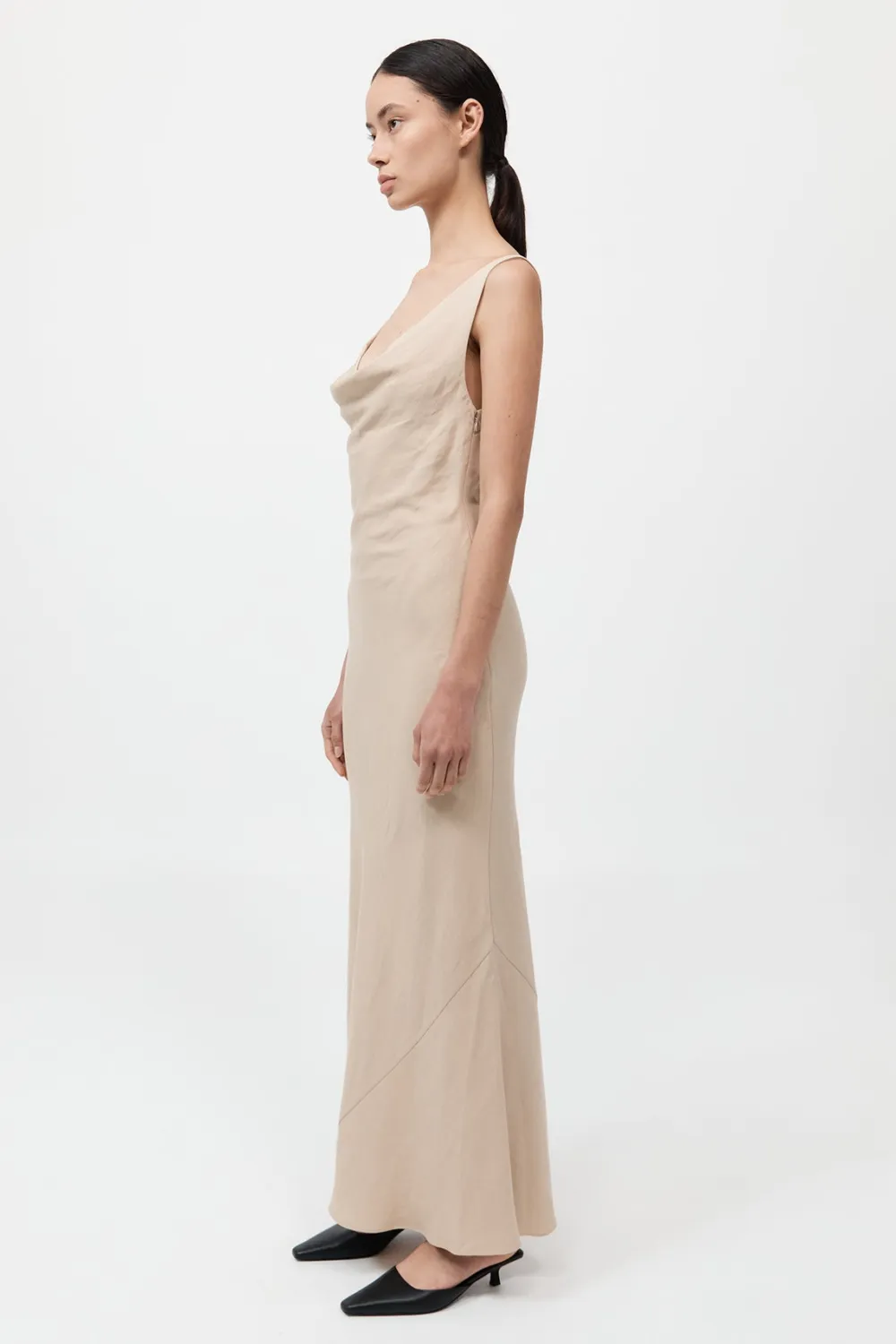 Double Drape Dress -|St. Agni Discount