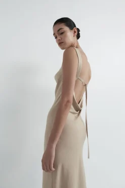 Double Drape Dress -|St. Agni Discount