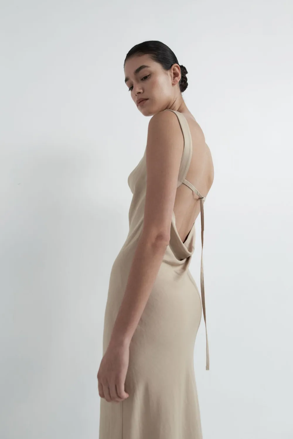 Double Drape Dress -|St. Agni Discount