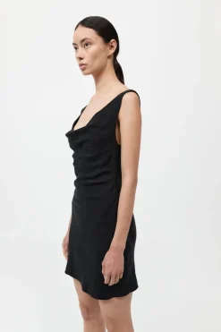 Double Drape Mini Dress -|St. Agni Best