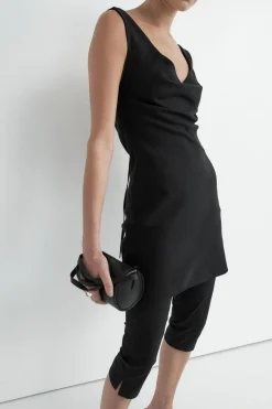 Double Drape Mini Dress -|St. Agni Best