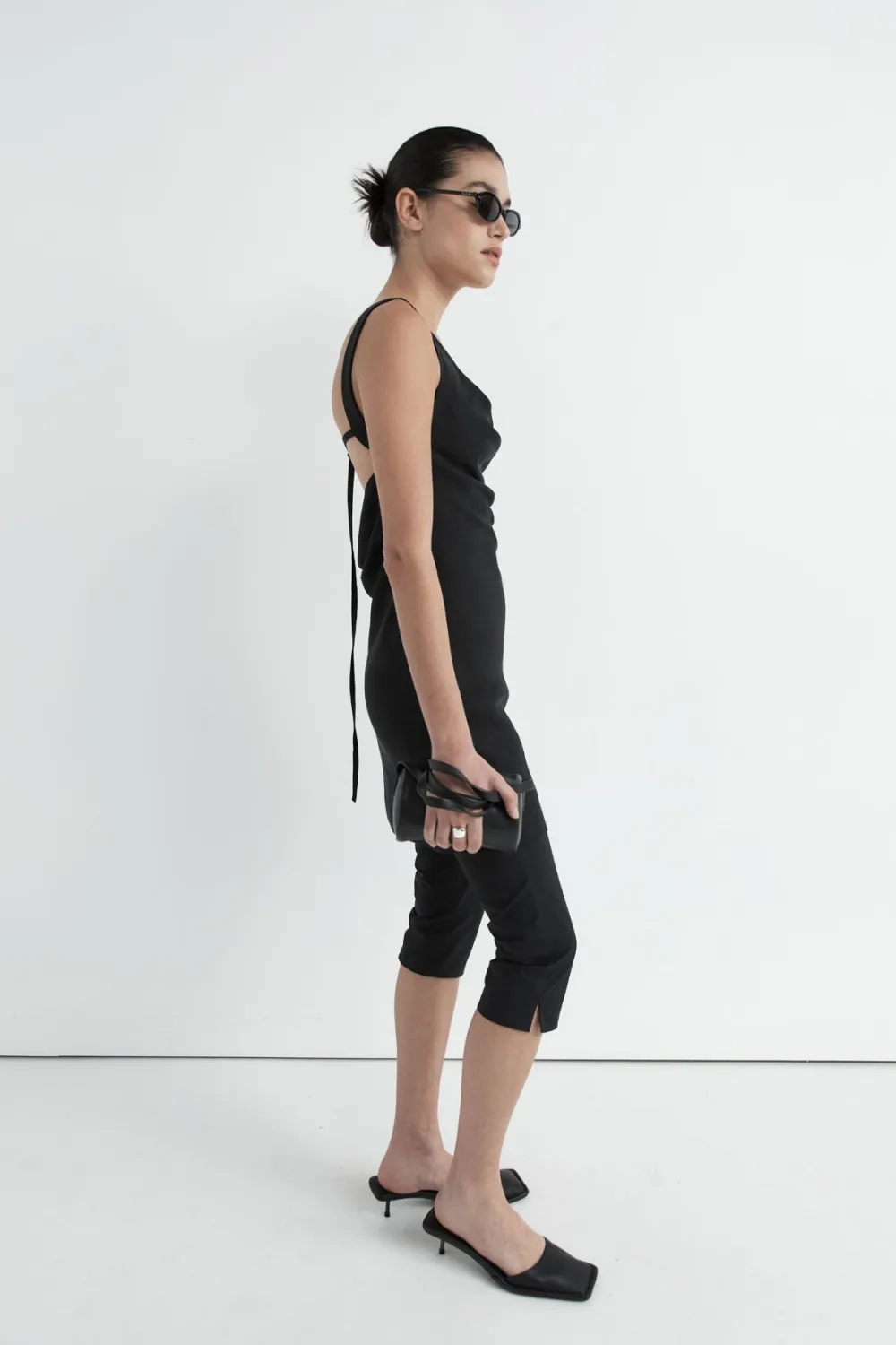 Double Drape Mini Dress -|St. Agni Best