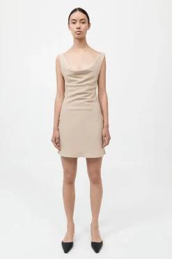 Double Drape Mini Dress -|St. Agni Discount