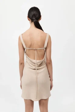 Double Drape Mini Dress -|St. Agni Discount