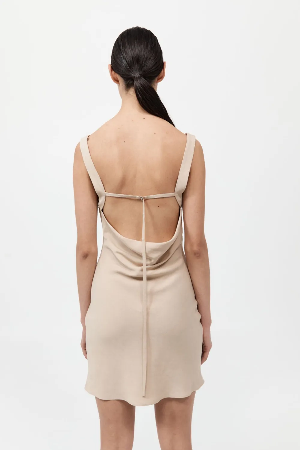 Double Drape Mini Dress -|St. Agni Discount