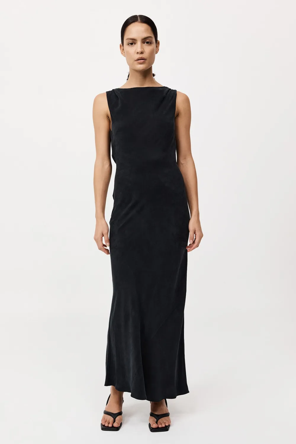 Draped Cowl Dress -|St. Agni Outlet