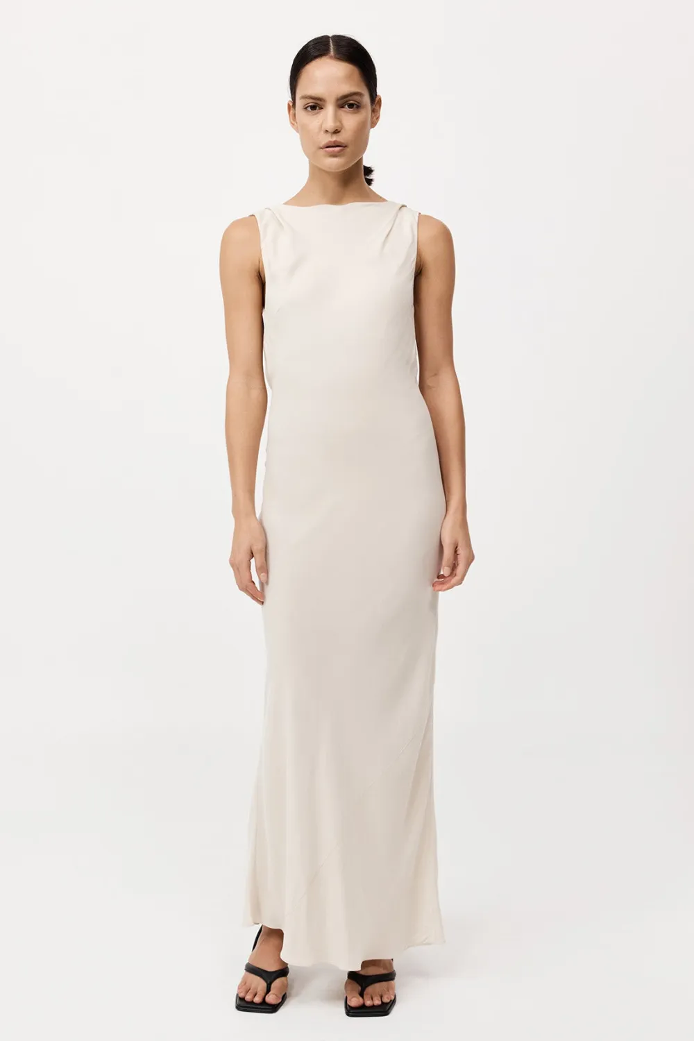 Draped Cowl Dress -|St. Agni Clearance