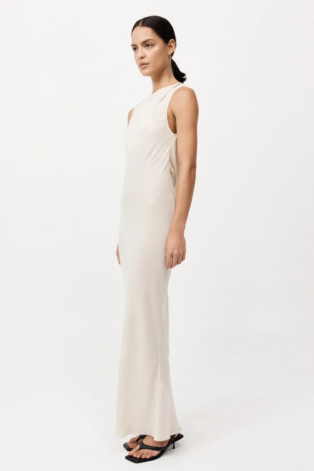 Draped Cowl Dress -|St. Agni Clearance