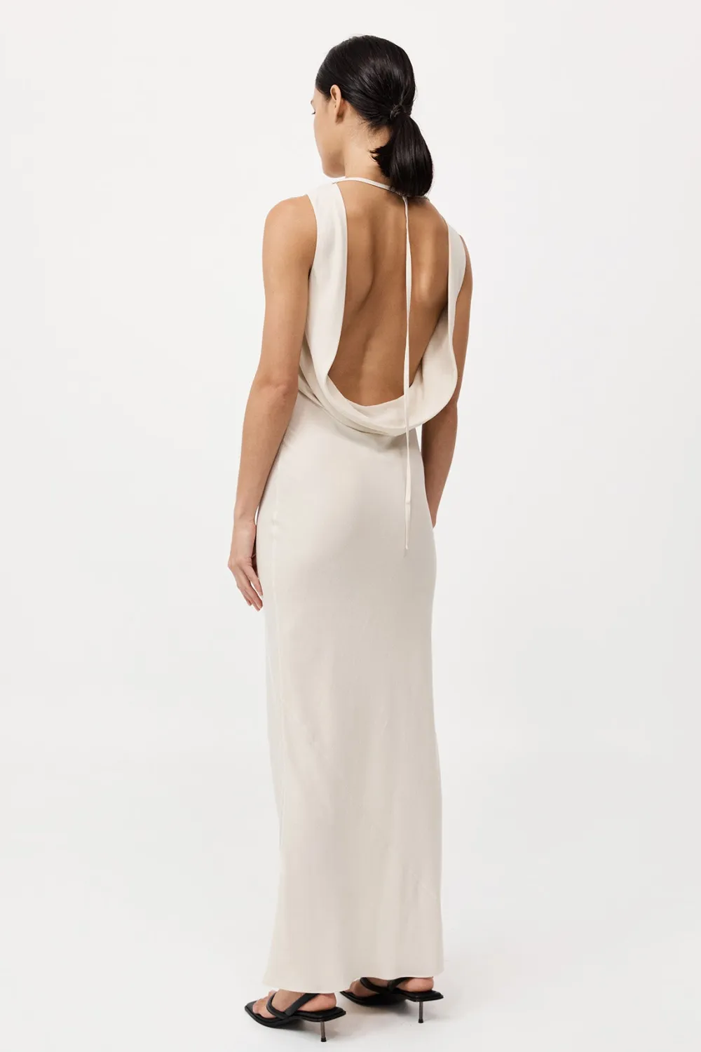 Draped Cowl Dress -|St. Agni Clearance