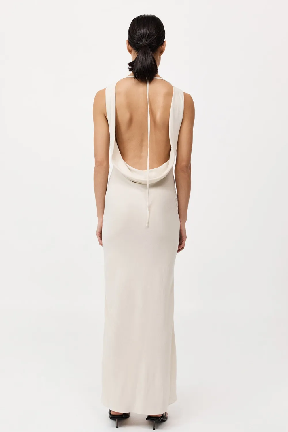 Draped Cowl Dress -|St. Agni Clearance