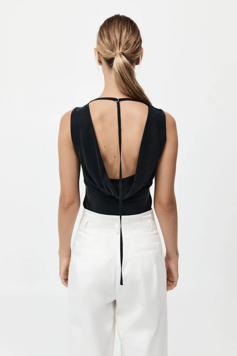 Draped Cowl Top -|St. Agni Online