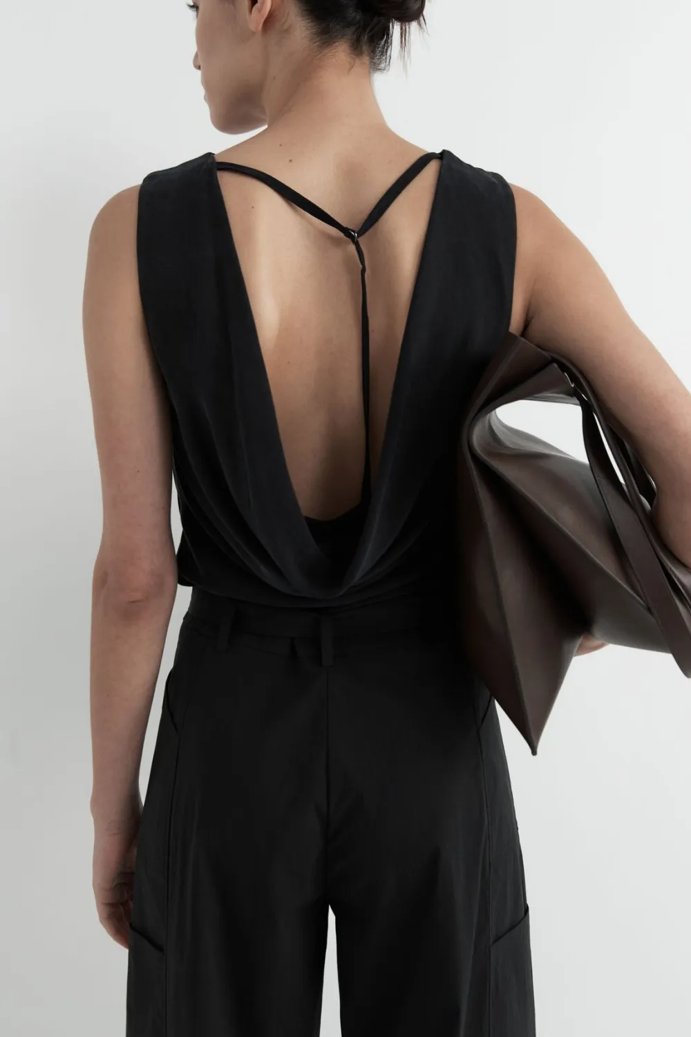 Draped Cowl Top -|St. Agni Online