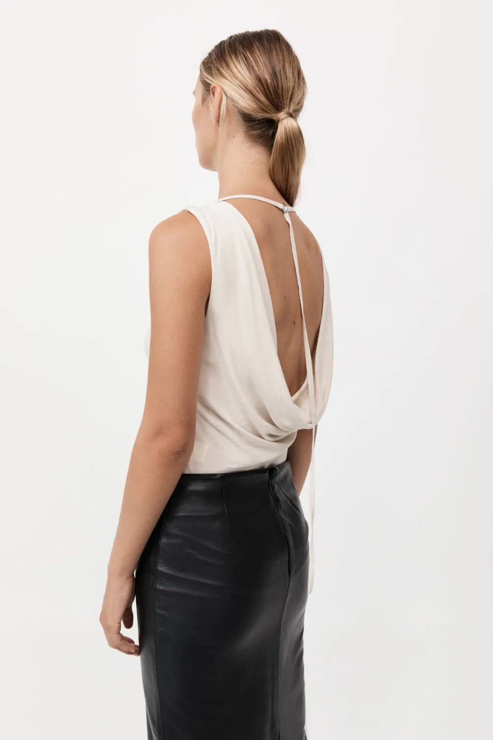 Draped Cowl Top -|St. Agni Best