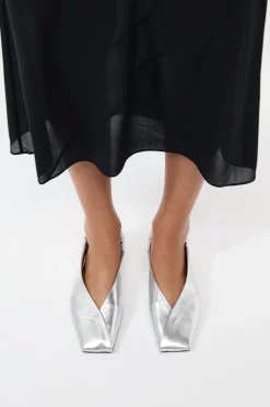 Envelope Sling Back Flat -|St. Agni Sale