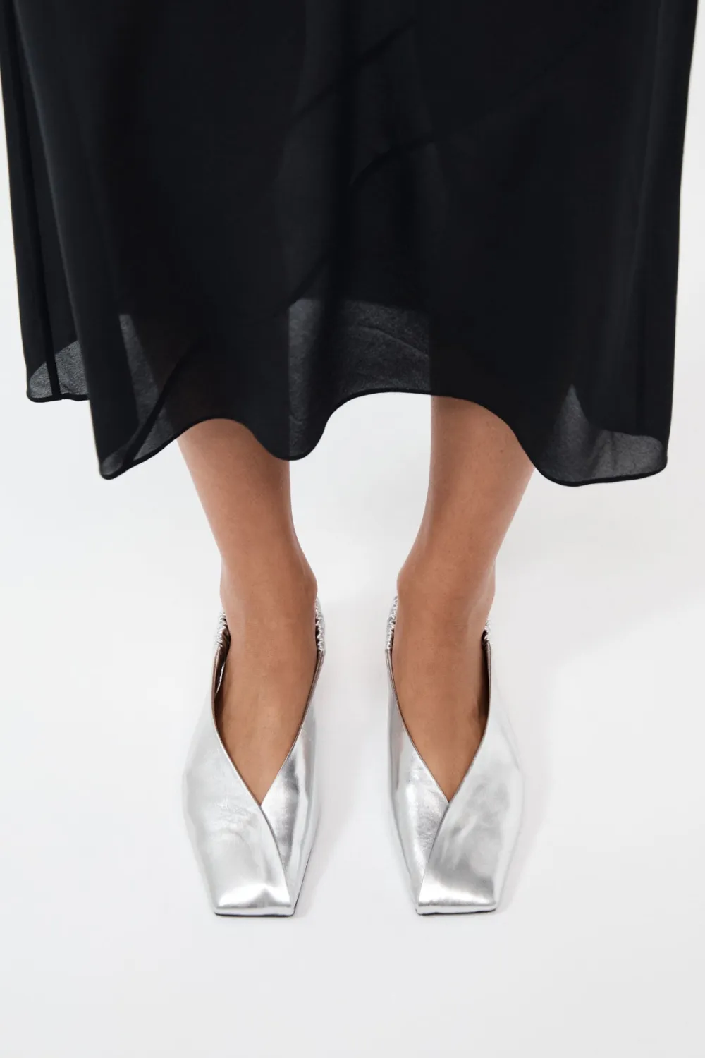 Envelope Sling Back Flat -|St. Agni Sale