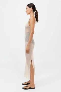 Fine Crochet Tank Dress -|St. Agni Shop