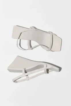 Fine Strap Sling Back Wedge -|St. Agni Shop