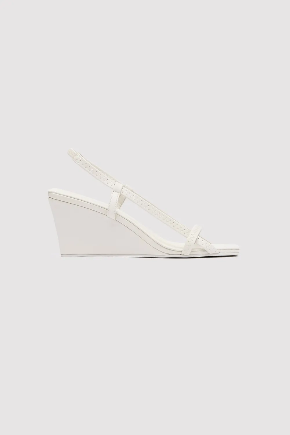 Fine Strap Sling Back Wedge -|St. Agni Shop