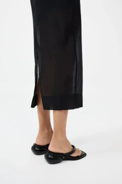 Flip Flop Dome Heel - Black|St. Agni Cheap