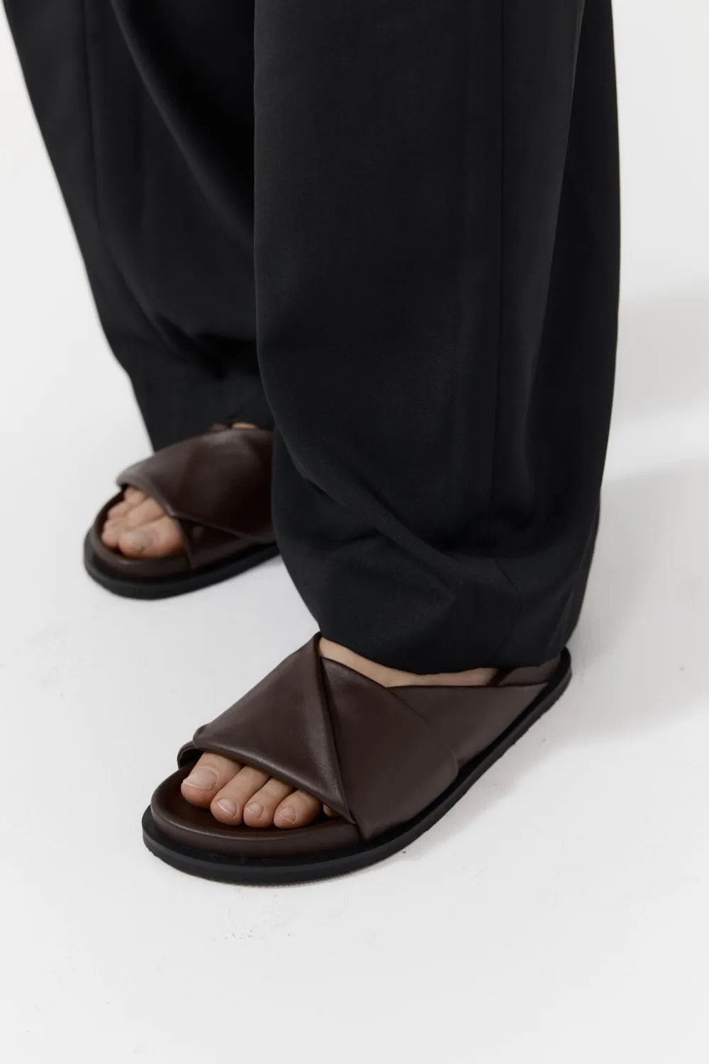 Fold Detail Slide -|St. Agni Flash Sale