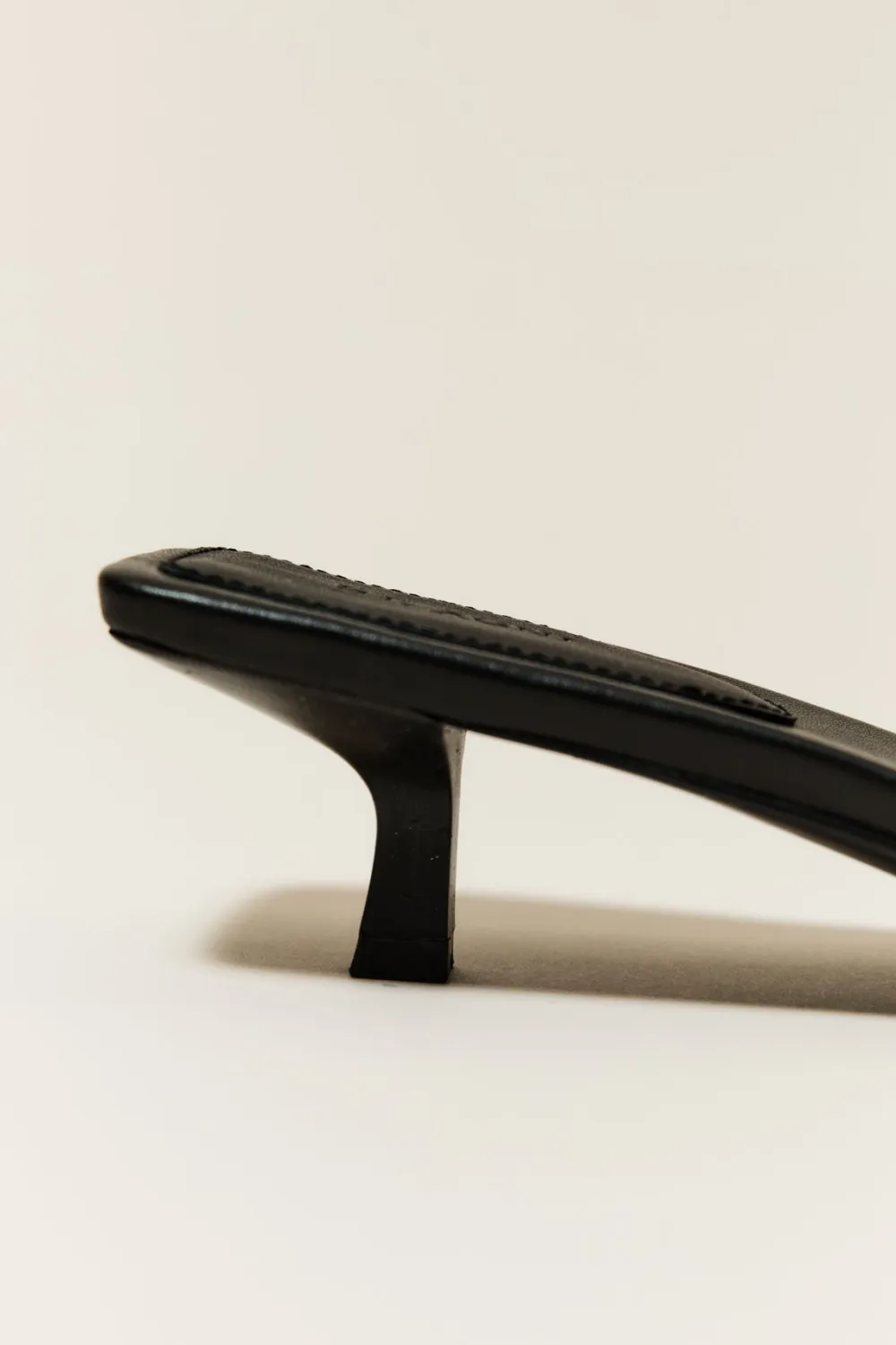 Gathered Kitten Heels -|St. Agni Cheap