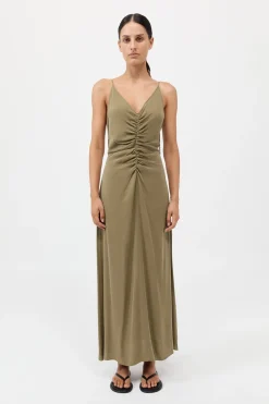 Gathered Tie Dress -|St. Agni Store