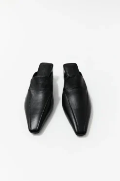 Heeled Loafer - Black|St. Agni Hot