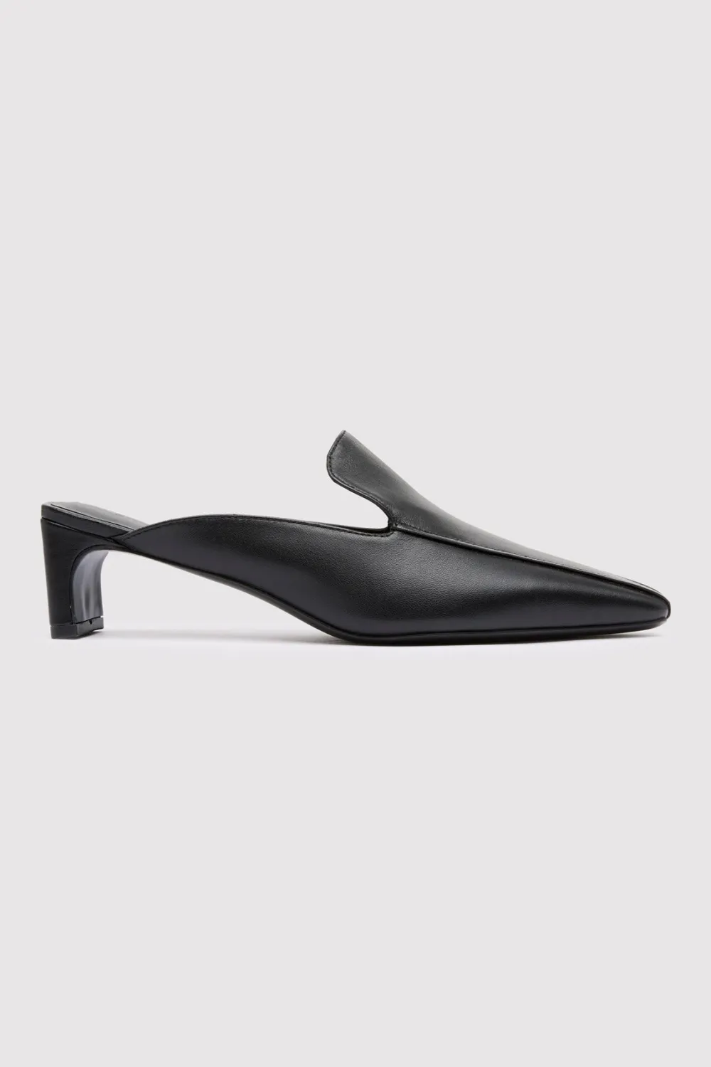 Heeled Loafer - Black|St. Agni Hot