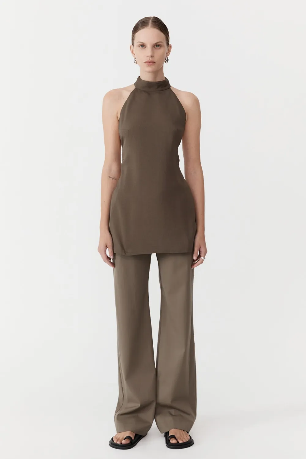 High Neck Tunic -|St. Agni Clearance